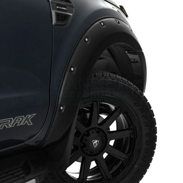 Ford Ranger 2019-2022 6" Extreme Wheel Arches - Matte Black