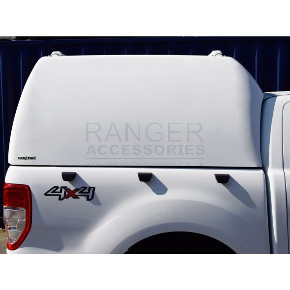 Double cab blank sided high roof truck top