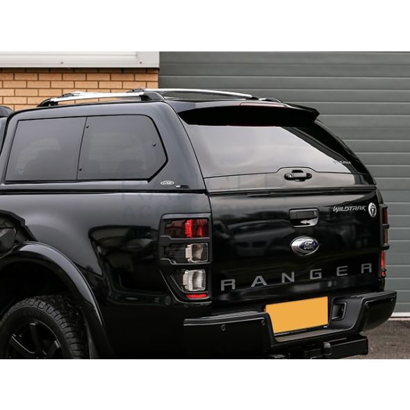 Ford Ranger double cab fitted with Alpha GSE hard top in black