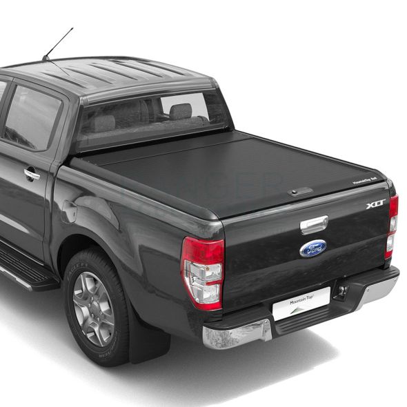 Ford Ranger Mountain Top Black Roller Shutter (For Wolftrak, XLT & Limited Models)