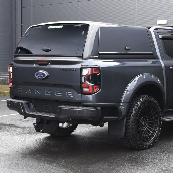 Ford Ranger 2023- ProTop Gullwing Hardtop Canopy with Glass Rear Door
