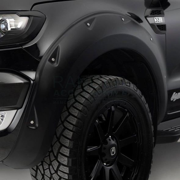 Ford Ranger 2016-2019 9" X-Treme Wheel Arches - Matt Black
