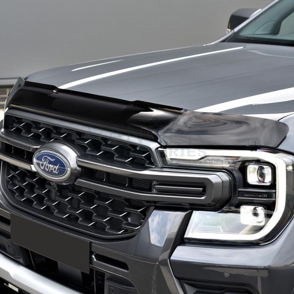 Ford Ranger 2023- Dark Smoke Bonnet Protector