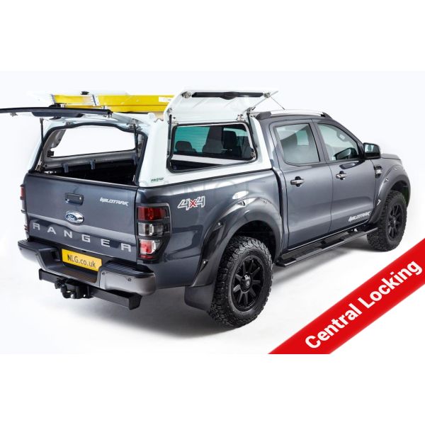 Pro//Top low roof gullwing canopy for Ford Ranger with central locking