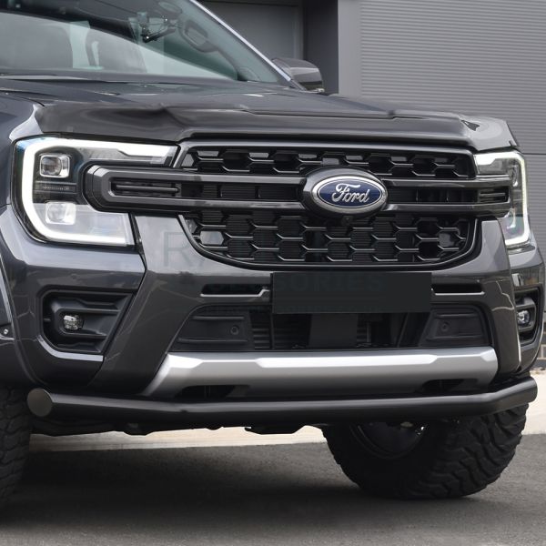 Ford Ranger 2023- 76mm Black Powder Coated City Spoiler Bar