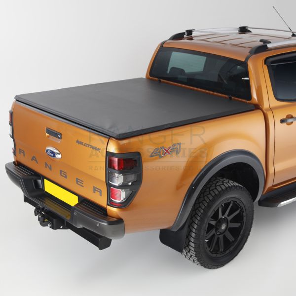 Ford Ranger 2012-2022 Double Cab Hidden Press Snap Tonneau Cover
