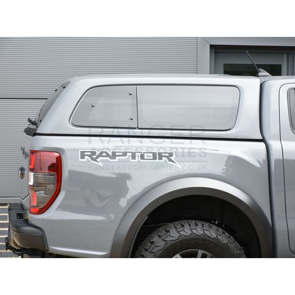 Aeroklas Leisure hard top fitted to Ford Ranger Raptor