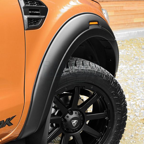 Ford Ranger 2019-2022 Sport XV-R Wheel Arches - Matt Black
